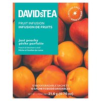 Davids Tea - Just Peachy, 12 Each