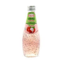 TEPTIP - BASIL SEED DRINK - LYCHEE, 290 Millilitre