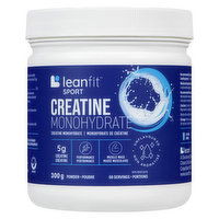 LEANFIT - Creatine Monohydrate, 300 Gram