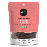 Elan - Sun Dried Apricots, Organic, 200 Gram