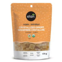 Elan - Ginger Chunks, Organic, 175 Gram