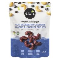 Elan - Organic Acai Blueberry Cashews, 150 Gram