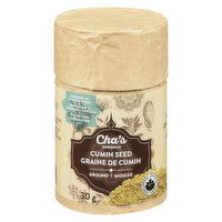 Cha's Organic - Cumin Seed - Ground, 30 Gram