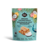 Cha's Organic - Coconut Rolls Original, 100 Gram