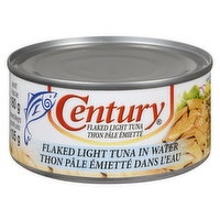 Century - Flaked Light Tuna in Water, 180 Gram