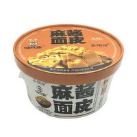 HaiChiJia - Broad Noodle Chili Oil Sesame Flavor, 128 Gram