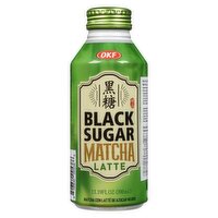 OKF - Black Sugar Matcha Latte, 390 Millilitre