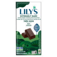 Lilys - Bar Extra Dark Chocolate, 80 Gram