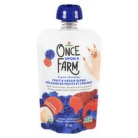 Once Upon A Farm - Baby Puree - Apple Sweet Potato Blueberry