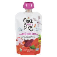 Once Upon A Farm - Apple Carrot Beet Ginger Flax Organic, 85 Millilitre