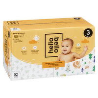 Hello Bello - Baby Diapers Size 3, 92 Each