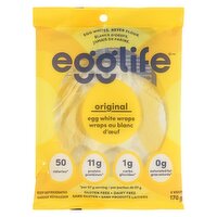 Egglife - Egg White Wrap Everything Bagel, 170 Gram