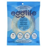 Egglife - Egg White Wraps Original, 170 Gram