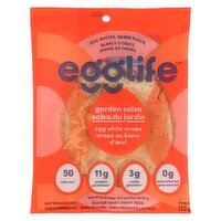 Egglife - Egg White Wraps Garden Salsa, 170 Gram