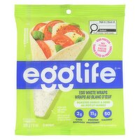 EggLife - Egg White Wraps Roasted Herb & Garlic, 170 Gram