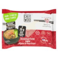 Chef Woo - Ramen Braised Beef Flavor, 71 Gram