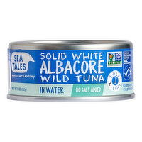 Sea Tales - Albacore Tuna in Water No Salt, 142 Gram