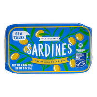 Sea Tales - Sardines in Extra Virgin Olive Oil, 120 Gram