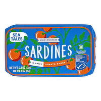 Sea Tales - Sardines in Spicy Tomato Sauce, 120 Gram