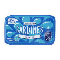 Sea Tales - Sardines in Water, 120 Gram