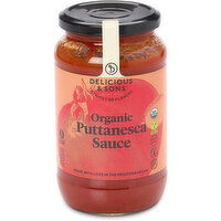 Delicious & Sons - Organic Puttanesca Sauce, 530 Gram