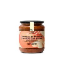 Delicious &Sons - Tomato Porcini Mushroom Sauce Organic, 530 Gram