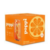 Poppi - Orange Soda, 4 Each