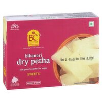 Bhikharam Chandmal - Bikaneri Dry Petha Sweets Ash Gourd Swathed in Sugar, 400 Gram