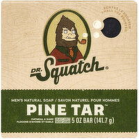 Dr Squatch - Pine Tar Bar Soap, 141.7 Gram