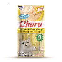 Churu - Cat Treats Chicken with Cheese Recipe, 4 Each