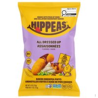 Hippeas - Baked Chickpea Puffs, All Dressed, 113 Gram