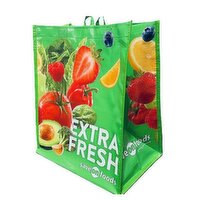 Fresh - Bag Reusable - with Large Colourful Vegetables, 1 Each