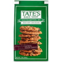 Tates - Cookies - Oatmeal Raisin, 198 Gram