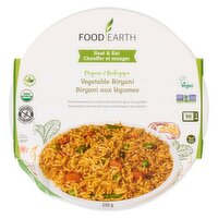 Food Earth - Vegetable Biryani Organic, 300 Gram