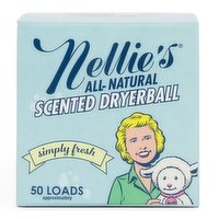 Nellie's - All-Natural Scented Dryerball - Simply Fresh, 1 Each