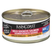 Raincoast Trading - Sky Slmon Skinless Boneless, 150 Gram