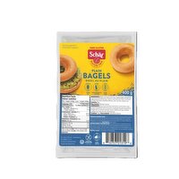 Schar - Gluten Free Plain Bagels, 4 Pack, 400 Gram