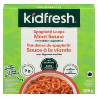 Kidfresh - Spaghetti Loops Meat Sauce with hidden vegetables, 206 Gram