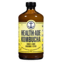 Health-Ade - Kombucha Ginger Lemon Organic, 473 Millilitre