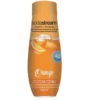 SodaStream - Sparkling Drink Mix, Orange Flavoured Soda, 440 Millilitre