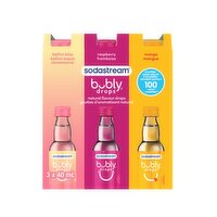 Soda Stream - Bubly Variety Pack Mango Bellini Raspberry, 3 Each