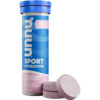 Nuun - Sport Hydration Tablets, Strawberry Lemonade - 10 Pack, 10 Each