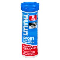 Nuun - Sport Hydration Tablets Fruit Punch, 10 Each