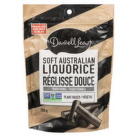 Australia Darell Lea - Soft Black Liqourice, 200 Gram