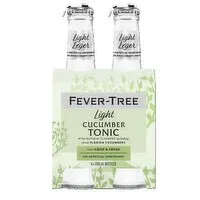 Fever Tree - Tonic Cucumber Light, 4 Each