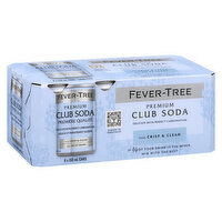 Fever Tree - Club Soda - Premium, 8 Each