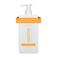 NATIVE - Strengthening Shampoo, Almond & Shea, 487 Millilitre