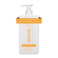 NATIVE - Almonds& Shea Butter Conditioner, 487 Millilitre