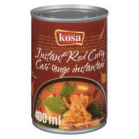 kosa - Can Red Curry, 400 Gram