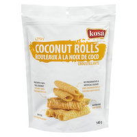 kosa - Crispy Coconut Rolls, 140 Gram